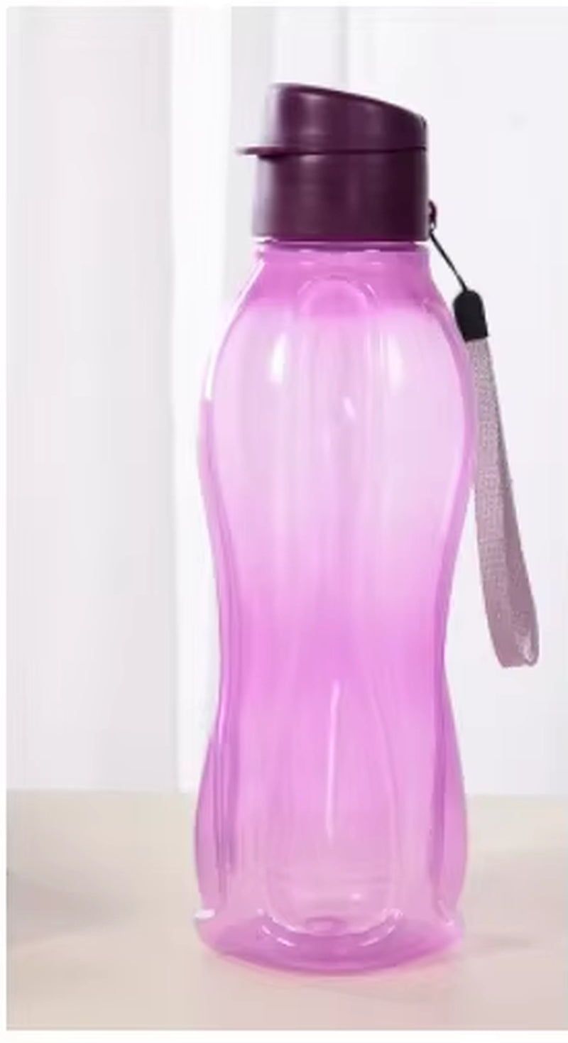 800/1100ML Bottle Plastic Water Bottle Portable Outdoor Sports Water Cup Large Capacity Solid Color Space Cup Plastic Drinkware